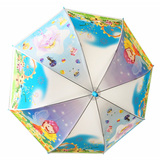 新品儿童雨伞幼儿园小学生男女孩卡通伞 日韩可爱图案长柄自动伞