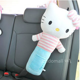 出口韩国 可爱儿童汽车座椅安全带护肩套车用卡通毛绒睡觉抱枕