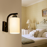床头灯欧式壁灯墙壁灯卧室壁灯双头壁灯具客厅走道创意新中式壁灯