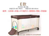 【特价】出口外贸多功能可折叠欧式便携婴儿床/童床/游戏床