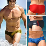 澳洲雄风AussieBum男士运动三角性感时尚泳裤 4入色 游泳必备