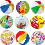 原装正品INTEX沙滩球 海滩球 大号充气水球儿童戏水游泳玩具 加厚