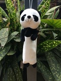 四川成都特色旅游纪念品熊猫基地正品毛绒熊猫笔袋学生礼品收纳包