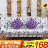 简易沙发床布艺可折叠多功能小户型单人1.2双人1.5三人1.8米沙发