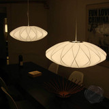 意大利设计师灯具创意个性艺术现代简约客厅卧室餐厅飞艇蚕丝吊灯