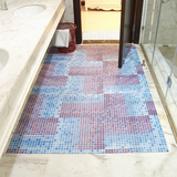 欧式定制地毯脚垫几何图案防滑垫无纺织造门垫卫生间浴室拼接地垫