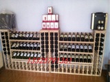实木红酒架葡萄酒架创意组合展示酒柜可定制尺寸特价