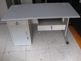 简易办公电脑桌1.2米单人办公桌会议桌简约钢木电脑桌台式桌