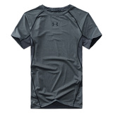 UA安德玛 男子运动紧身衣PRO短袖压缩服速干健身跑步篮球训练T恤