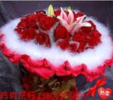 红玫瑰百合上海宝山鲜花速递淮海路人民广场徐家汇灵石路牡丹江路