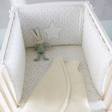 加高加厚防撞婴儿床围宝宝纯棉床帏床靠新生儿床上用品夏季床围栏