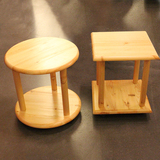 茶几边几实木小圆桌现代简约可移动茶几带轮小圆几方几创意小方桌