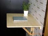 特价 松木折叠餐桌 壁挂 飘窗实木桌 简易小饭桌 折叠挂墙学习桌