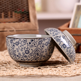 外贸 日式陶瓷餐具和风盖碗 蛋盅 炖品盅 创意个性带盖碗泡面碗
