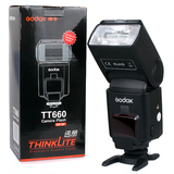 神牛TT660机顶闪光灯NG58电动变焦光控频闪外拍单反通用型闪光灯