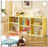 简易现代两层收纳柜子自由组合韩式书柜书橱宜家小书柜儿童储物