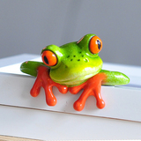 节操青蛙可爱办公桌创意小配饰台式电脑装饰品摆件家居卧室电视柜