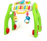 美贝乐多功能学步车钢琴健身架 0-1岁宝宝音乐健身器儿童玩具10