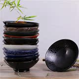 特价 日本进口陶瓷 日式餐具 斗笠形大汤碗 和风拉面多用碗套装