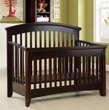 出口加厚实木婴儿床加大宝宝床实木幼儿床可变沙发儿童床双胞胎床