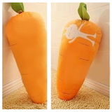 可爱保卫萝卜公仔胡萝卜抱枕靠垫蔬菜毛绒玩具玩偶布娃娃创意礼物