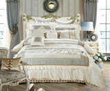 奢华欧式床品十件套家居软装床上用品样板房间别墅家纺六七八件套