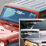 汽车身贴纸 变形金刚 个性侧门车窗玻璃反光车贴 改划痕装饰用品