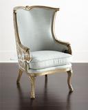 欧美式高背沙发椅 布艺单人做旧复古老虎椅实木雕花沙发椅定制