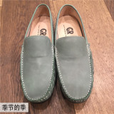 grsaga/GR专柜代购男16春绿色简约潮豆豆鞋LP1611002E