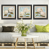 绣球花 现代欧式美式沙发背景墙画卧室餐厅壁画挂画客厅装饰画