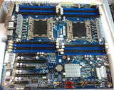 全新技嘉GA-7PESH1 C602芯片组 2011 双路X79服务器主板 E5-2670