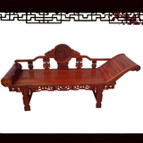 仿古实木红木家具非洲花梨木罗汉床躺椅木质沙发贵妃椅
