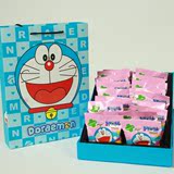 台湾进口哆啦A梦水果QQ软糖礼盒装 送女生儿童创意生日礼物包邮