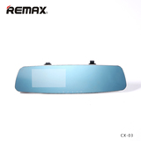 Remax CX-03夜视行车记录仪前后1080p双镜头摄像头汽车后视镜4.3