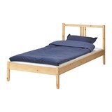 皇冠专业宜家代购 费奥 床架 实木床90*200 简易床架 不含床板