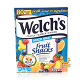 美国进口零食品糖果 Welch's水果软糖橡皮糖VC果汁软糖2kg/80小包