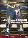 lalabobo专柜正品代购炫酷时尚小女孩牛仔长裤L91C-WSNC46-1358
