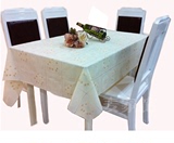 PVC 布艺 塑料台布 pvc餐桌椅套桌布 防水 免洗140*200cm格子