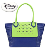 Disney/迪士尼 米奇包包专柜正品14新品铆钉荧光色手提包单肩女包