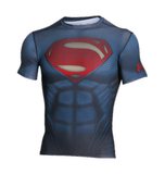 酋长HK正品 UA安德玛 英雄系列超人男子强力伸缩型T恤1273689-410