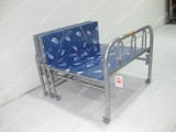 北京正品宏伟折叠床 四折折叠床 宽90公分单人床 铁艺硬板床 特价