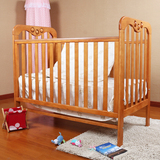 分区包邮出口英国实木婴儿床实木宝宝床3球床游戏床环保0-6岁