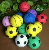 儿童小皮球 Pu淘气堡皮球 6寸足球 幼儿园小篮球 体育锻炼拍皮球