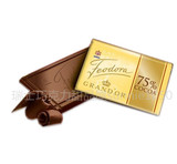 德国进口feodora公爵夫人赌神75%黑巧克力薄片散装单片 最新现货