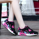 韩国内增高运动鞋女韩版跑步鞋夏季百搭轻便透气减震休闲鞋学生潮