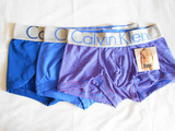 Calvin Klein美国代购正品CK男士纯棉弹力steel钢铁系列平角内裤