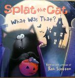 Splat the Cat: What Was That?英文儿童翻翻故事绘本 平装