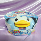 日本GOON大王湿巾盒Goon精制纯水99%清爽润肤波纹湿巾企鹅盒装