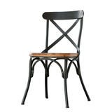创意家用餐桌椅实木会议室椅子咖啡西餐馆靠背椅简约办公休闲椅