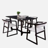 大理石餐桌椅组合 北欧宜家家具定制餐桌小户型纯实木餐台饭桌子